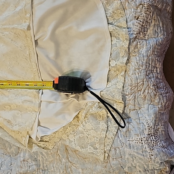 MIMI CHICA lacey dress XS cream sleeveless high-low - Picture 10 of 12